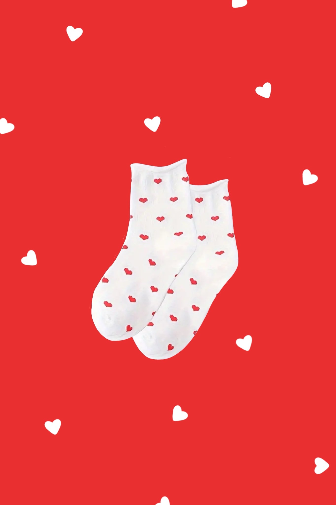 SKIN Love Heart Socks