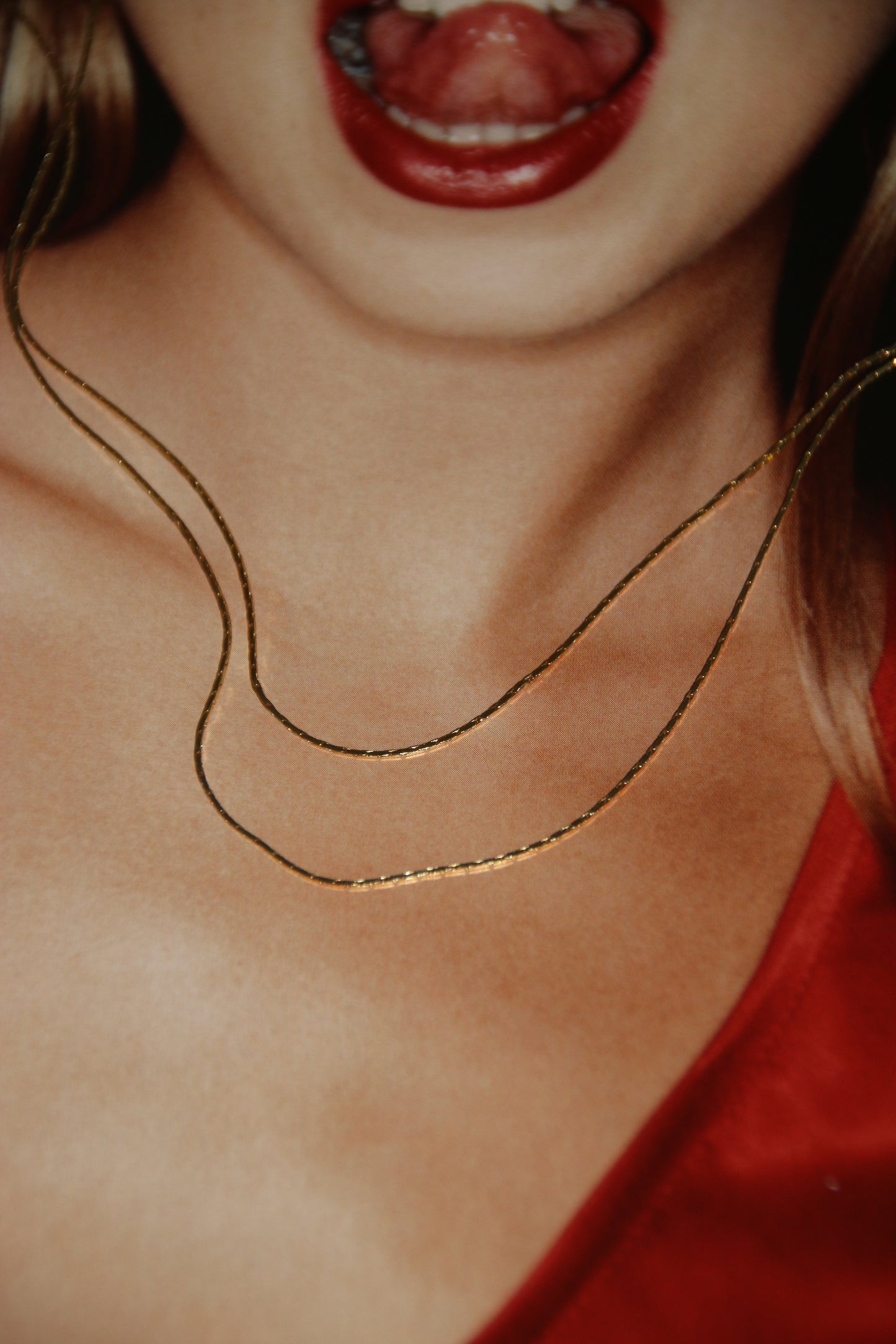 SKIN Connect Necklace 18k Gold Vermeil