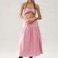Silk Laundry Cotton Silk 80s Skirt Fig