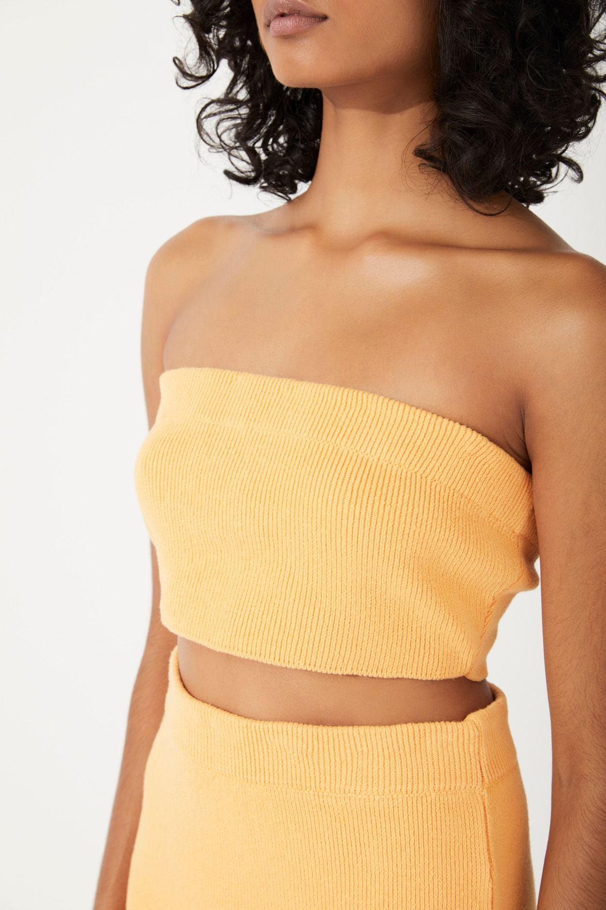 Zulu & Zephyr Mandarin Organic Cotton Blend Knit Bandeau