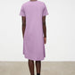 Kowtow Classic A-Line Tee Dress Lavender