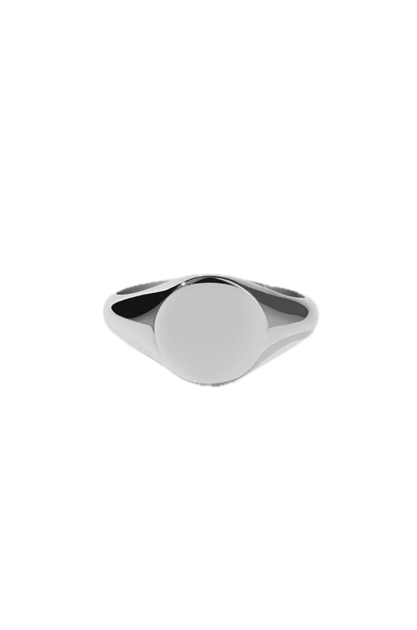 Meadowlark Sunset Signet Ring Sterling Silver