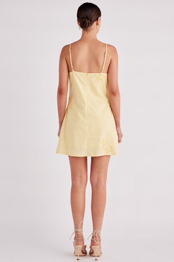 Sndys Iris Mini Dress Pollen