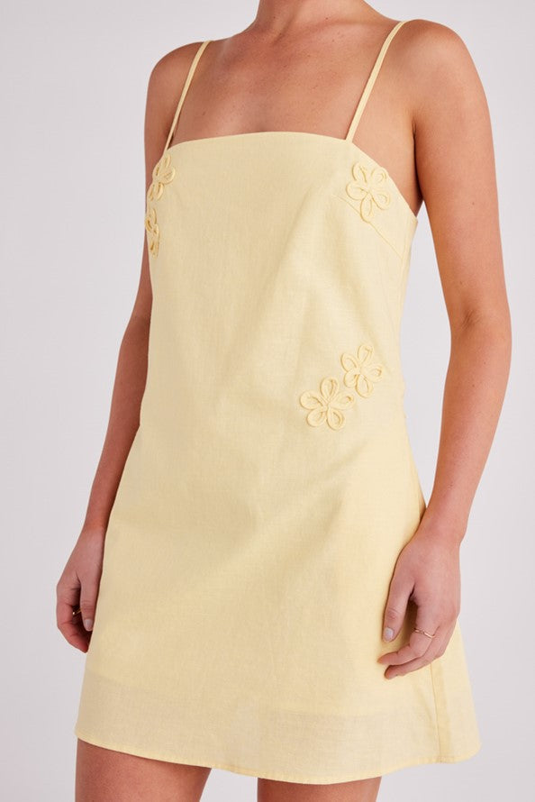 Sndys Iris Mini Dress Pollen