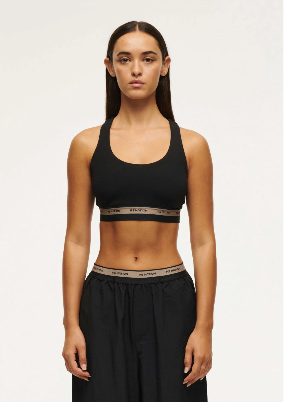 P.E Nation Avant Sports Bra Black