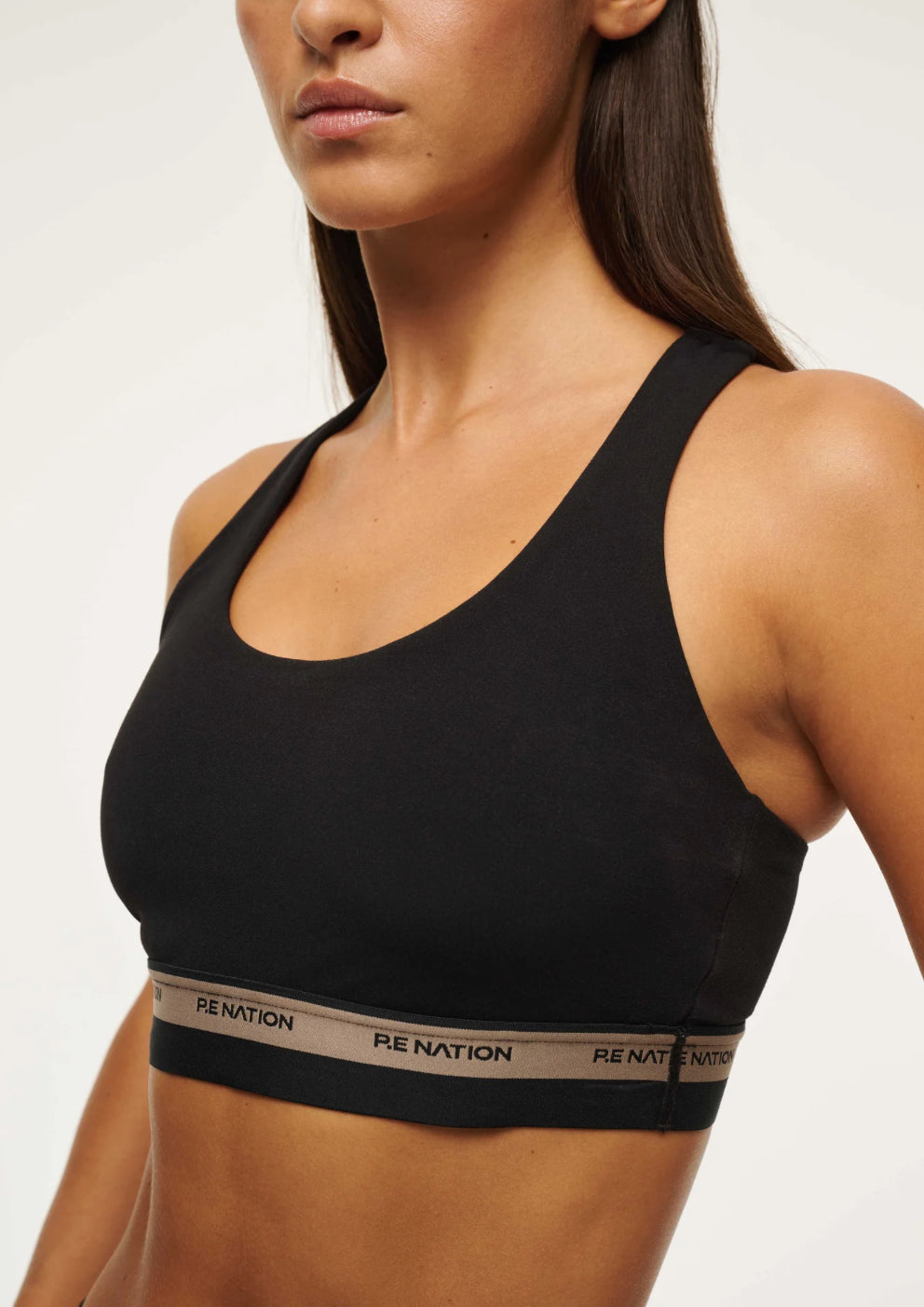 P.E Nation Avant Sports Bra Black