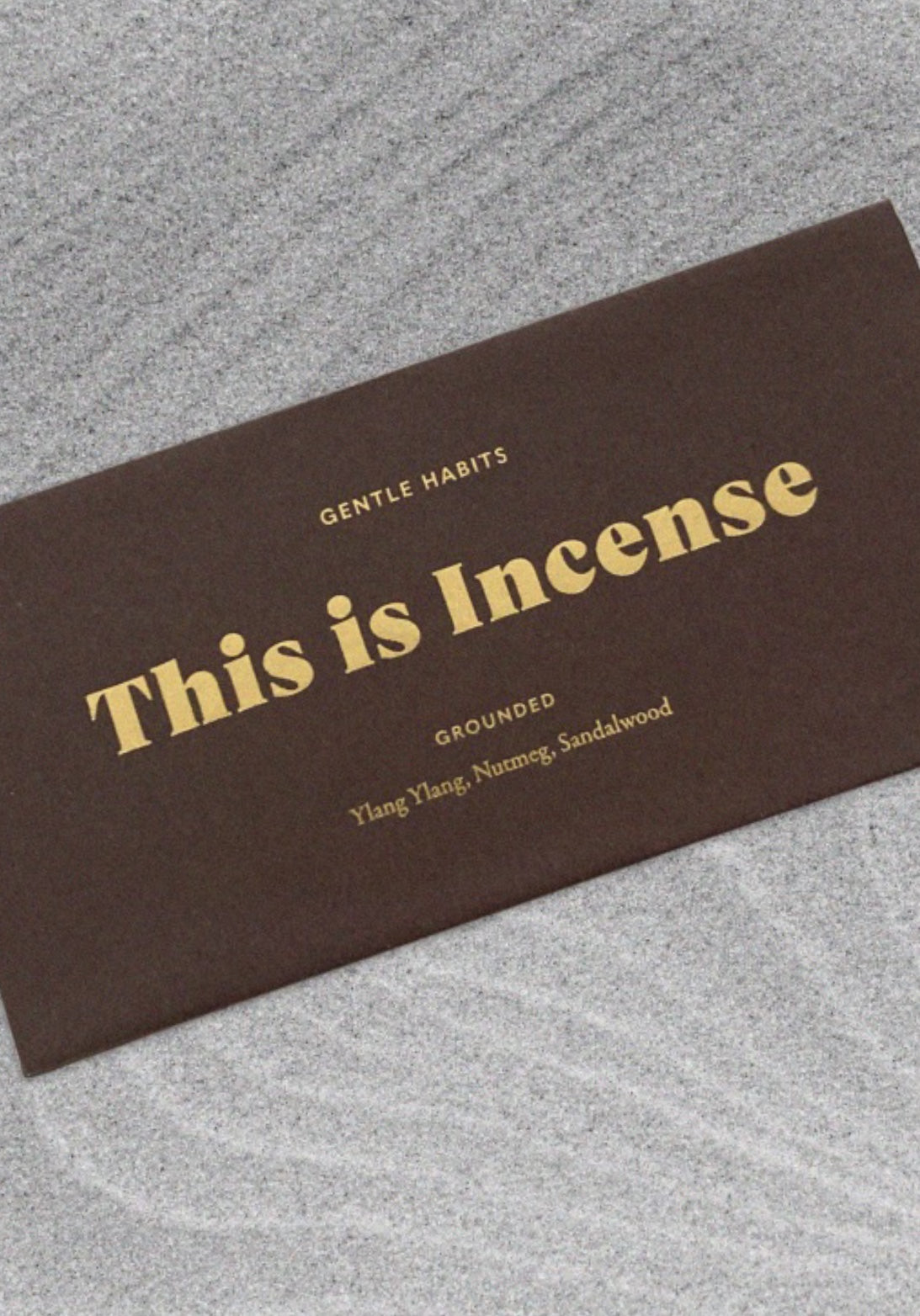 This Is Incense Grounded