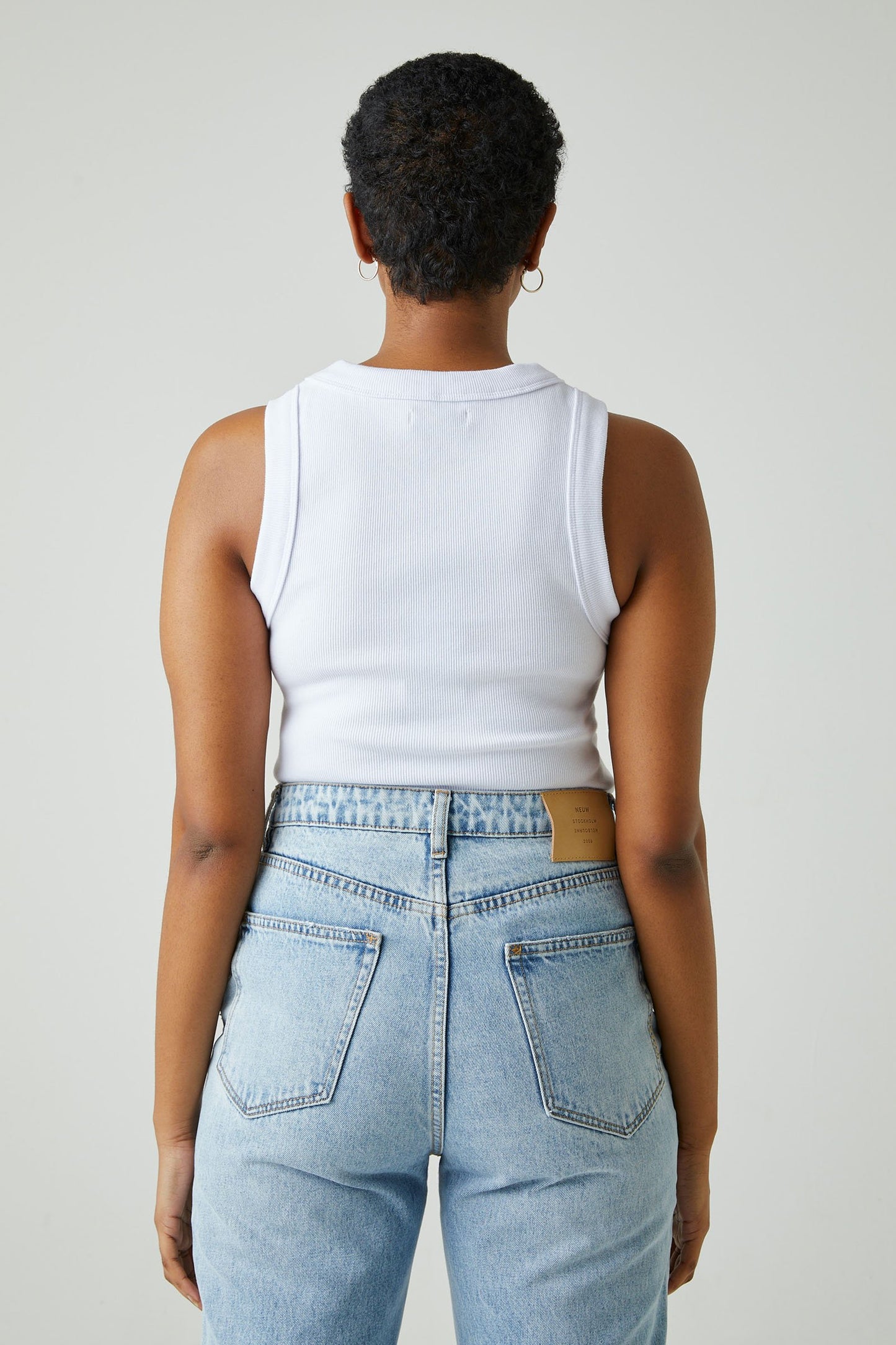 Neuw Jonesy Singlet White