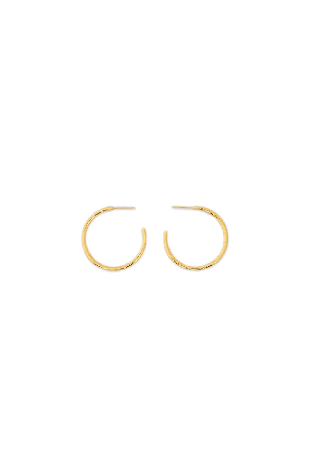 SKIN Rae Hoops 18k Gold Vermeil