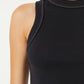 Neuw Jonesy Recut Singlet Black