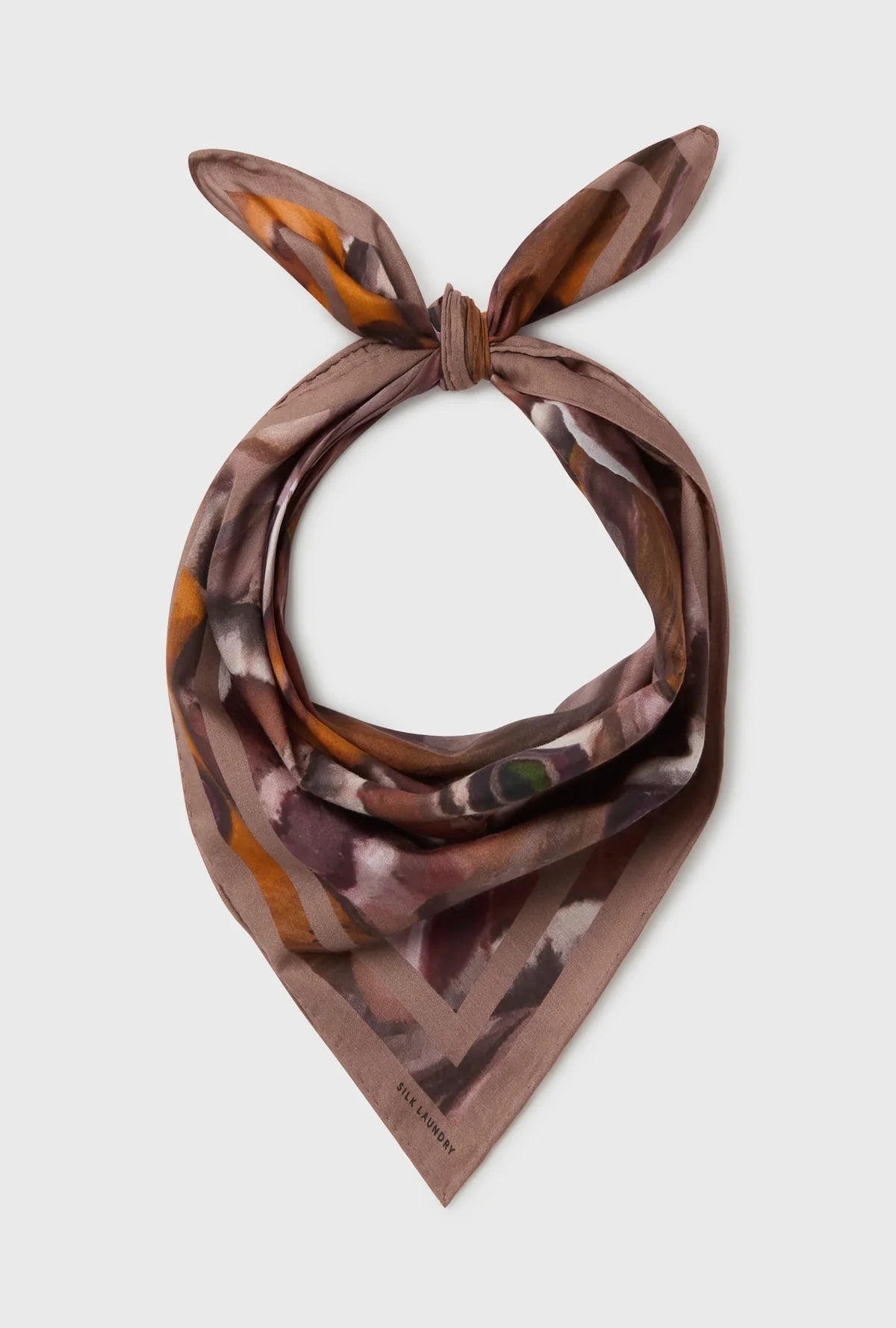 Silk Laundry Twill Scarf Wingspan