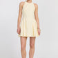 Sovere Reprive Mini Dress Pannacotta