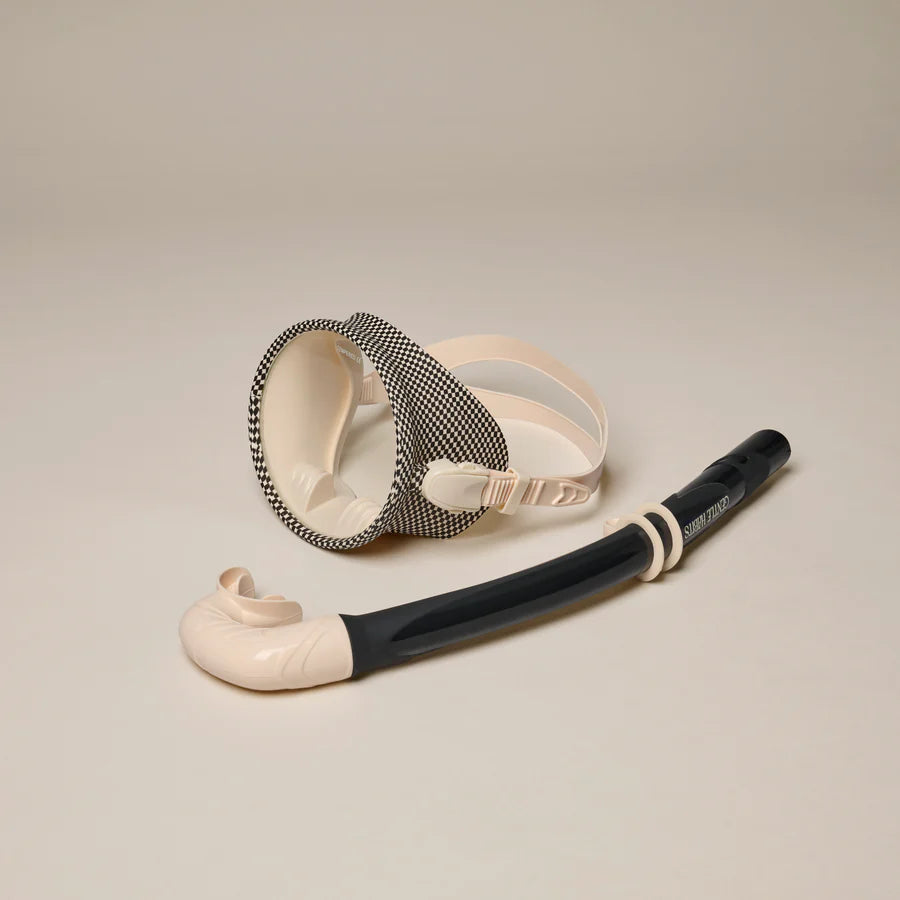 Gentle Habits Dive Mask & Snorkel Set Checkered