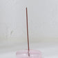 Gentle Habits Glass Vessel Incense Holder Pink