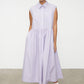 Kowtow Jamie Dress Lilac Stripe
