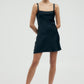 Third Form Crush Bias Classic Mini Dress Black
