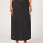 Neuw Darcy Maxi Skirt Granite