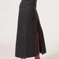 Neuw Darcy Maxi Skirt Granite