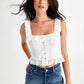 Rollas Birkin Lace Camisole White