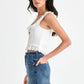 Rollas Birkin Lace Camisole White