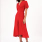 Rollas Verona Linen Dress Coral