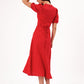 Rollas Verona Linen Dress Coral