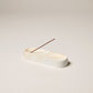 Gentle Habits Ceramic Incense Holder White