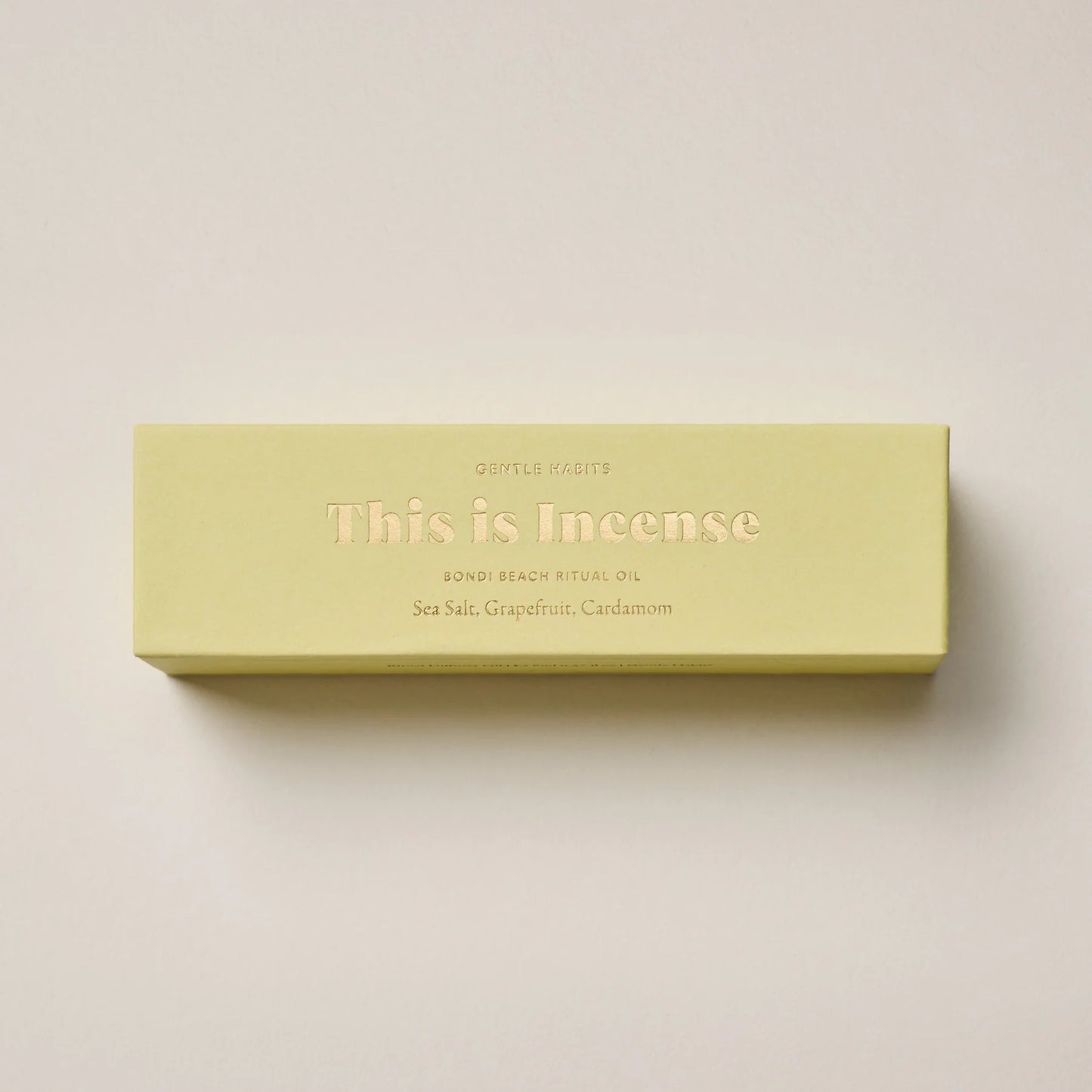 Gentle Habits This Is Incense Ritual Diffuser Oil Bondi Beach