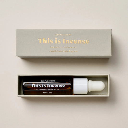Gentle Habits This Is Incense Ritual Diffuser Oil Margaret River