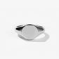 Meadowlark Sunset Signet Ring Sterling Silver