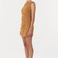 Third Form Enigma Mini Dress Camel