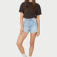 Rollas Tomboy Tee Vintage Black
