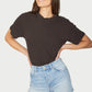 Rollas Tomboy Tee Vintage Black