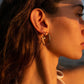 SKIN Hoops 18k Gold Vermeil