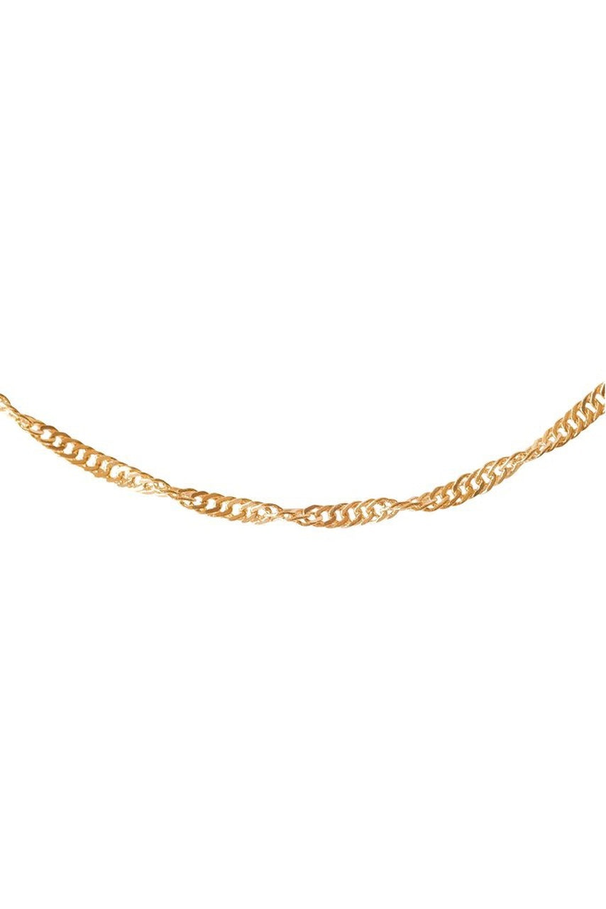S-kin Studio Singapore Chain Necklace 14k Gold Filled