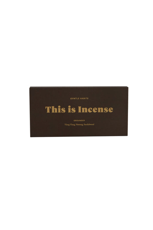 Gentle Habits Grounded Incense