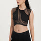 Third Form Crystal Clear Tank Top Black