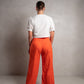 SKIN Florence Puff Sleeve Linen Top White